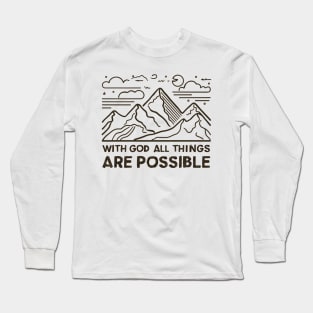 Faith Long Sleeve T-Shirt